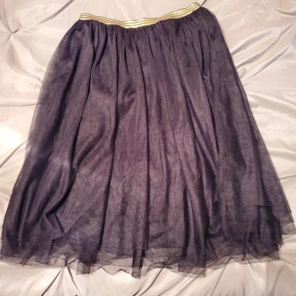 Black Tulle Skirt